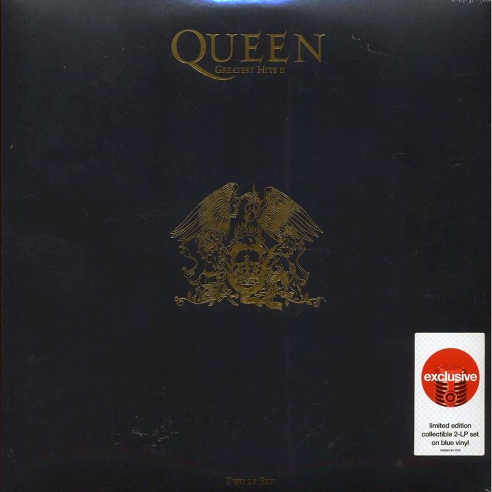 Queen - Greatest Hits II (ltd. ed.) (2xLP) (blue vinyl) - Vinyl LP